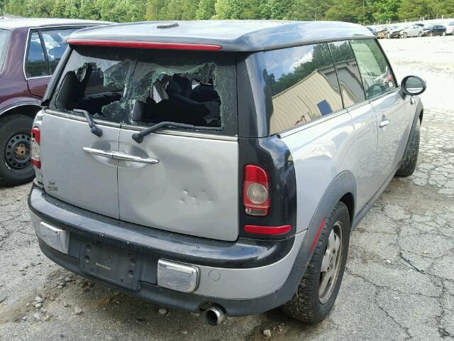 WMWML33518TN66144 - 2008 MINI COOPER CLU SILVER photo 4