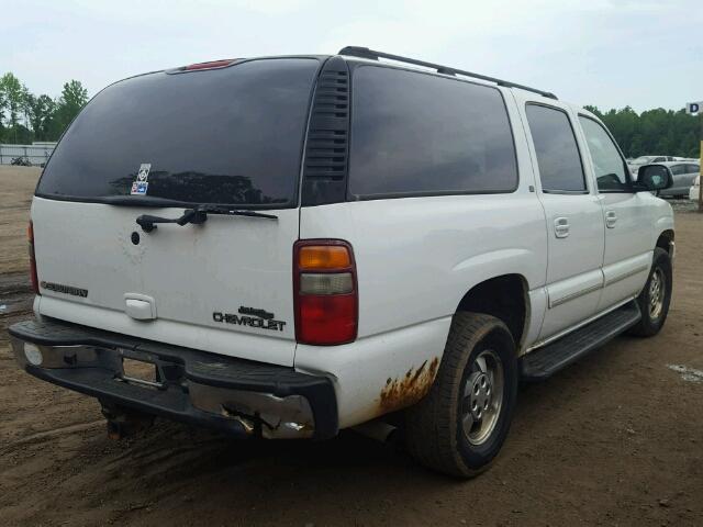 3GNFK16Z83G242817 - 2003 CHEVROLET SUBURBAN K WHITE photo 4