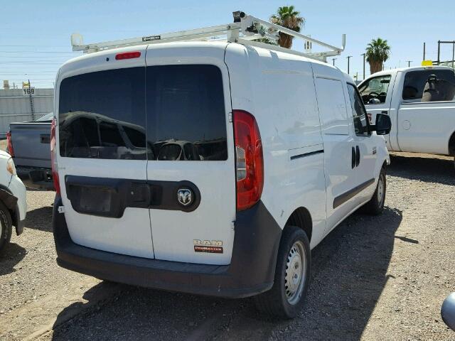 ZFBERFATXG6B34549 - 2016 RAM PROMASTER WHITE photo 4