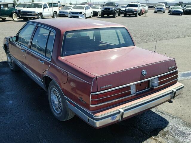 1G4CW69B0G1506348 - 1986 BUICK ELECTRA PA RED photo 3