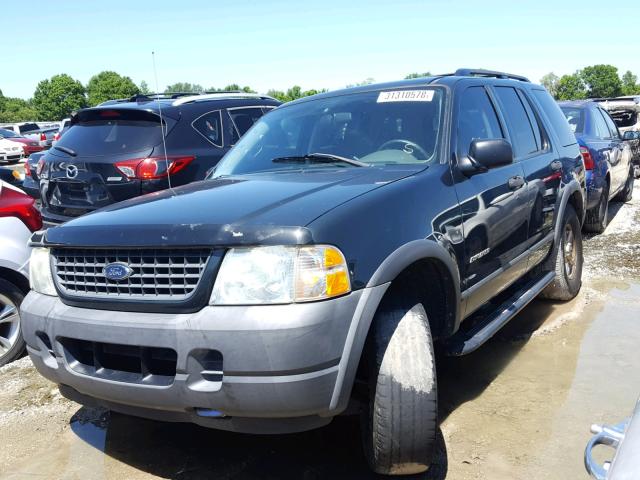 1FMZU62K14UA26825 - 2004 FORD EXPLORER X GREEN photo 2