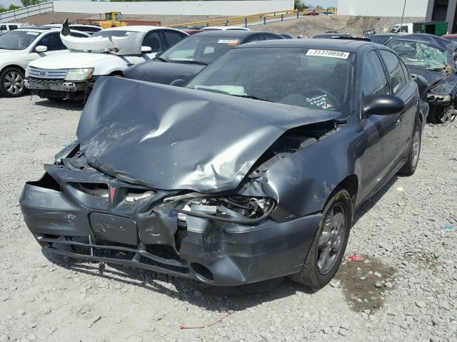 1G2NF52E74M585009 - 2004 PONTIAC GRAND AM S 银色 照片 2