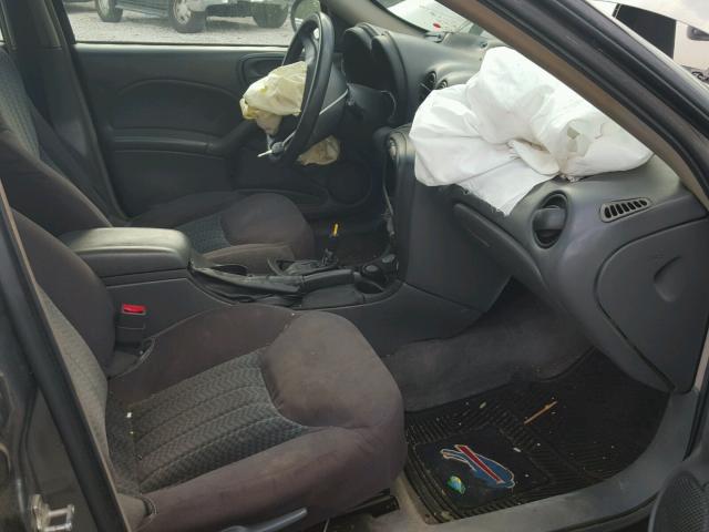 1G2NF52E74M585009 - 2004 PONTIAC GRAND AM S 银色 照片 5