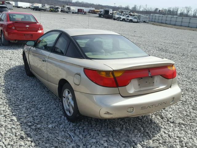 1G8ZR14722Z125200 - 2002 SATURN SC2 GOLD photo 3
