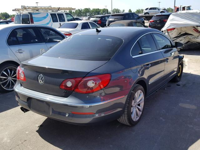 WVWMN7AN4AE563157 - 2010 VOLKSWAGEN CC SPORT CHARCOAL photo 4