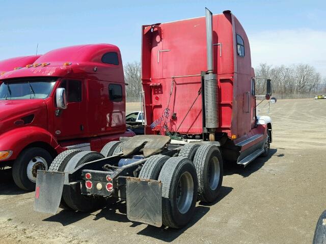 1FUYDSEB5TH536597 - 1996 FREIGHTLINER CONVENTION RED photo 4