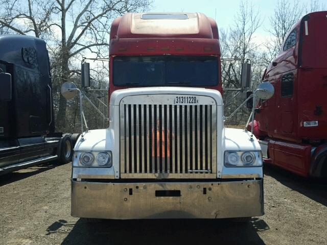 1FUYDSEB5TH536597 - 1996 FREIGHTLINER CONVENTION RED photo 9