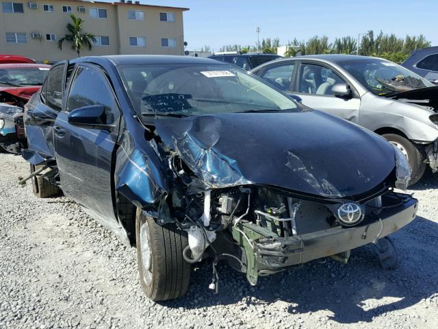 5YFBURHE6HP735276 - 2017 TOYOTA COROLLA L BLUE photo 1