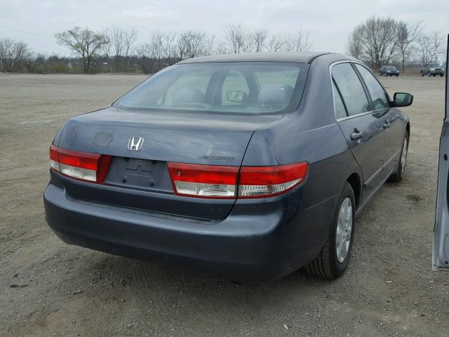 1HGCM56433A016525 - 2003 HONDA ACCORD LX CHARCOAL photo 4