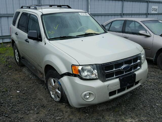 1FMCU03Z78KA29342 - 2008 FORD ESCAPE XLT WHITE photo 1