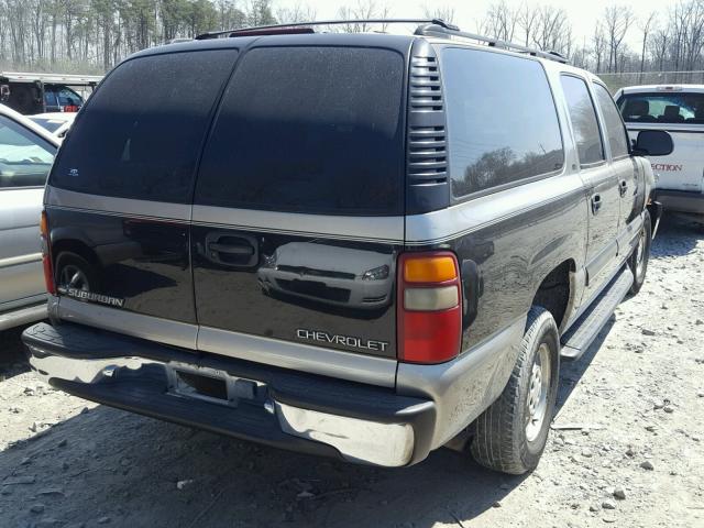 3GNEC16TX1G269843 - 2001 CHEVROLET SUBURBAN C BLACK photo 4