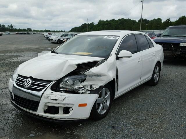 3VWRM71K59M073313 - 2009 VOLKSWAGEN JETTA SE WHITE photo 2