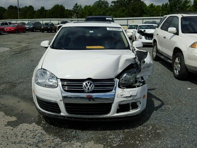 3VWRM71K59M073313 - 2009 VOLKSWAGEN JETTA SE WHITE photo 7