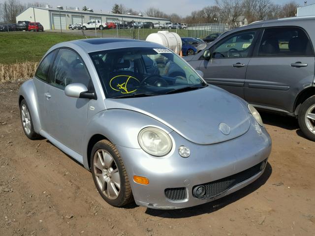 3VWFE21C32M444308 - 2002 VOLKSWAGEN NEW BEETLE ვერცხლისფერი ფოტო 1