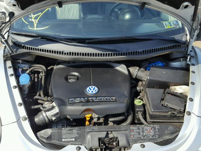 3VWFE21C32M444308 - 2002 VOLKSWAGEN NEW BEETLE ვერცხლისფერი ფოტო 7