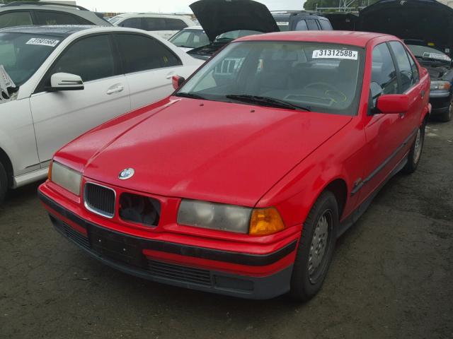 4USCC7321SLA03028 - 1995 BMW 318 I RED photo 2