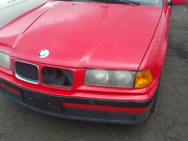 4USCC7321SLA03028 - 1995 BMW 318 I RED photo 9