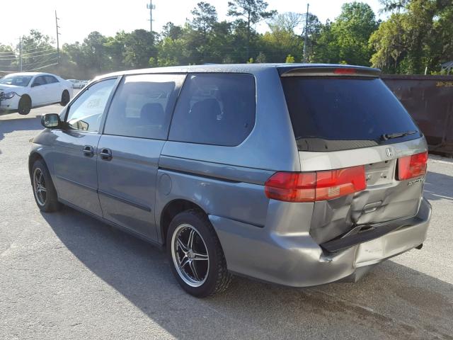 2HKRL1856YH611654 - 2000 HONDA ODYSSEY LX GRAY photo 3