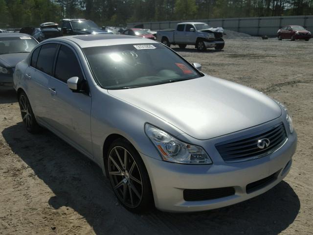 JNKCV61E19M304499 - 2009 INFINITI G37 BASE SILVER photo 1