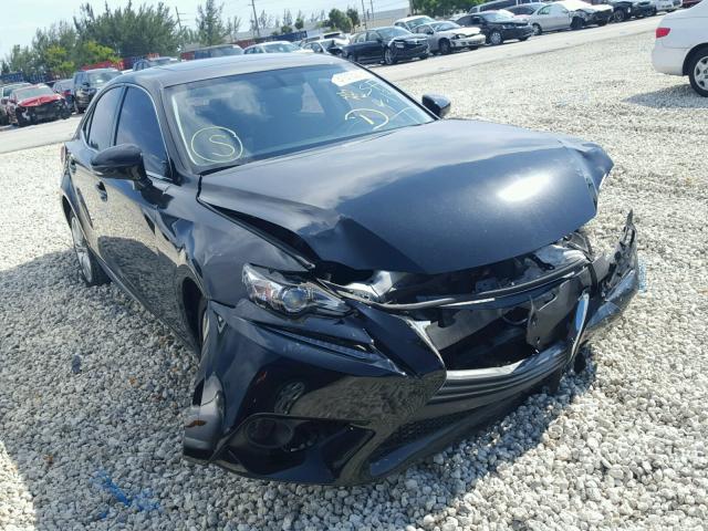 JTHBF1D20F5082542 - 2015 LEXUS IS 250 BLACK photo 1