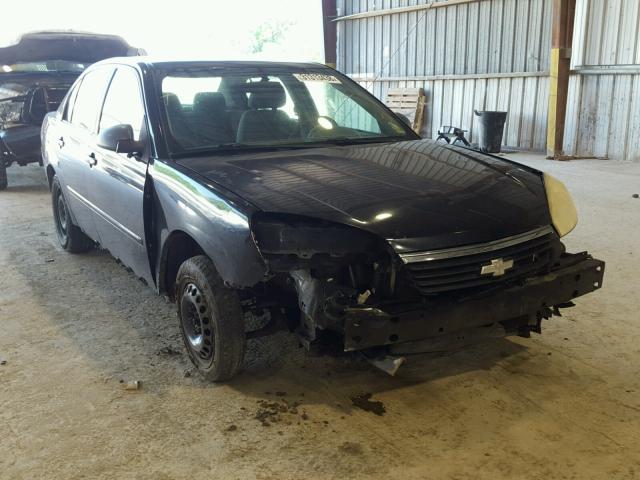 1G1ZS58F57F193544 - 2007 CHEVROLET MALIBU LS BLACK photo 1