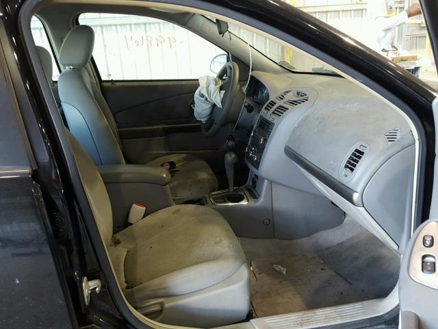 1G1ZS58F57F193544 - 2007 CHEVROLET MALIBU LS BLACK photo 5