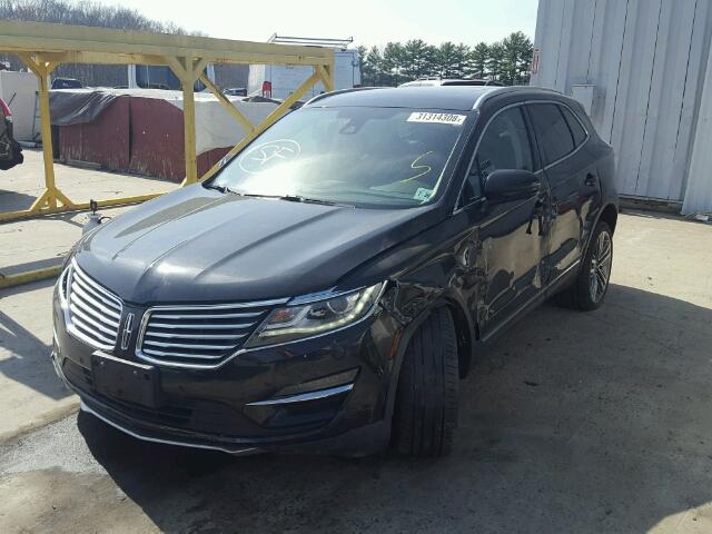 5LMTJ2AH2FUJ44864 - 2015 LINCOLN MKC BLACK photo 2