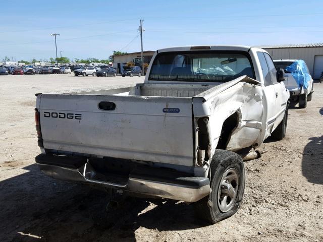 3B7HC12Z2YG126332 - 2000 DODGE RAM 1500 WHITE photo 4