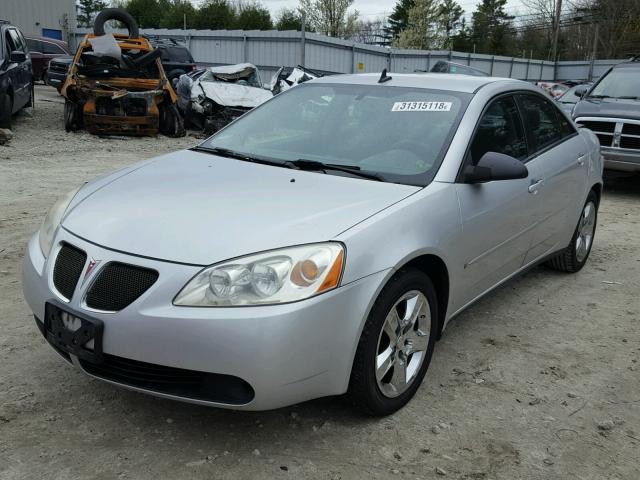 1G2ZG57B594153345 - 2009 PONTIAC G6 SILVER photo 2