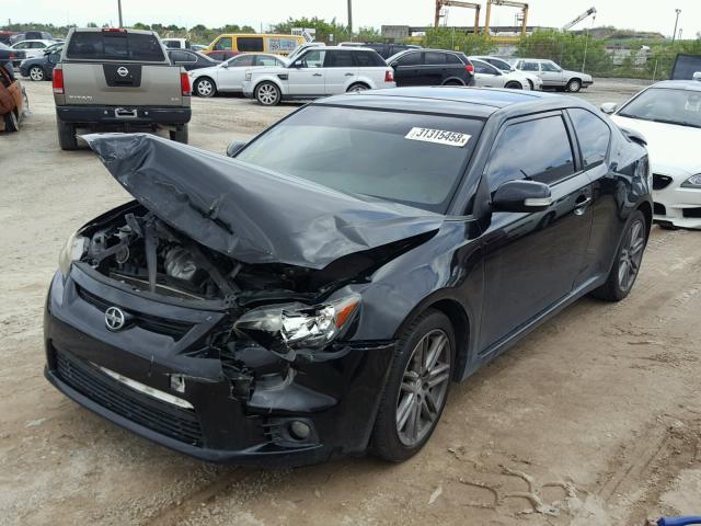 JTKJF5C70B3017349 - 2011 TOYOTA SCION TC 黑色 照片 2
