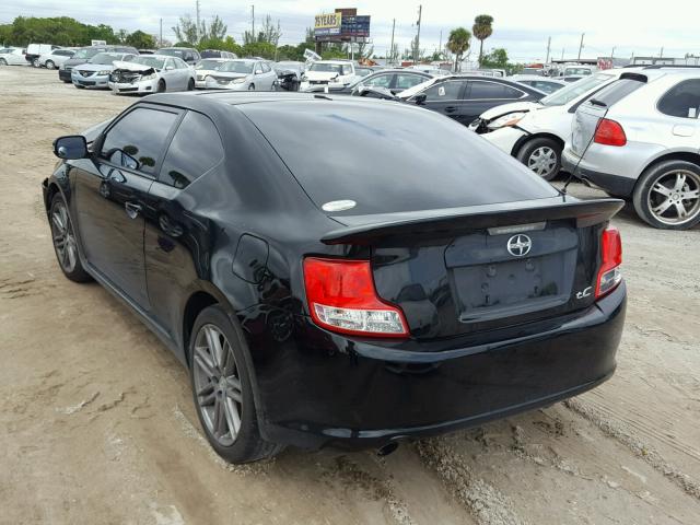 JTKJF5C70B3017349 - 2011 TOYOTA SCION TC 黑色 照片 3