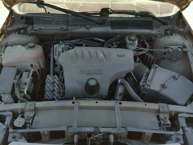 1G4HP54K65U242133 - 2005 BUICK LESABRE GOLD photo 7