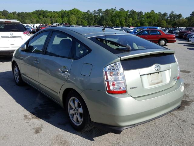 JTDKB20U963143876 - 2006 TOYOTA PRIUS GREEN photo 3