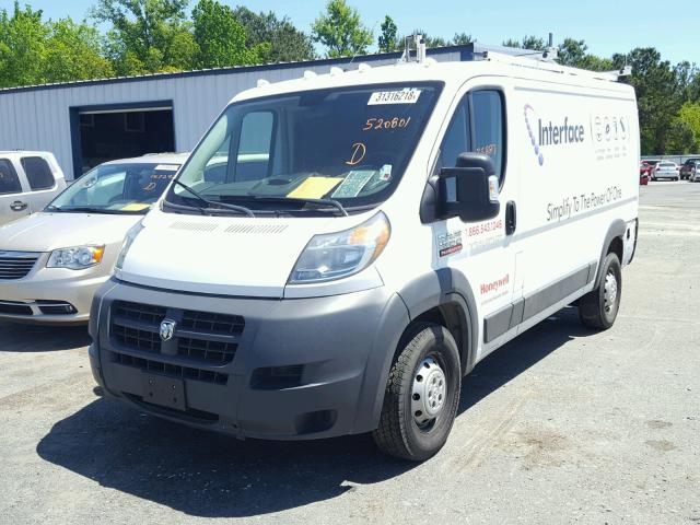 3C6TRVAG9FE520801 - 2015 RAM PROMASTER 白色 照片 2