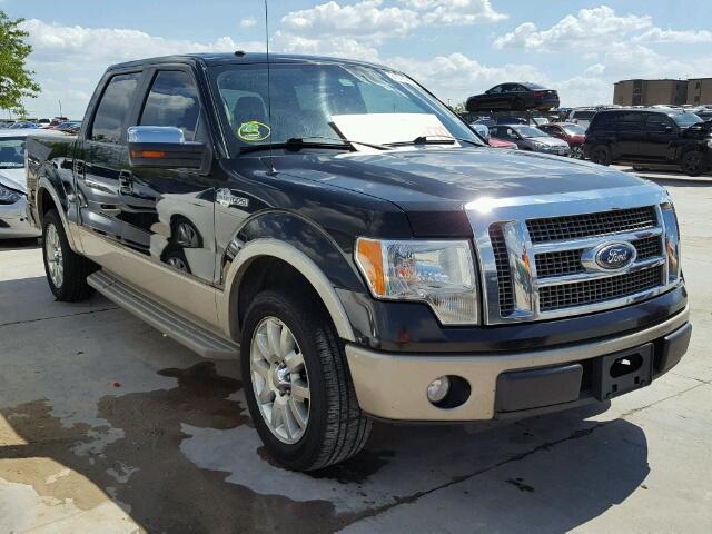 1FTFW1CV5AKB85786 - 2010 FORD F150 SUPER BLACK photo 1