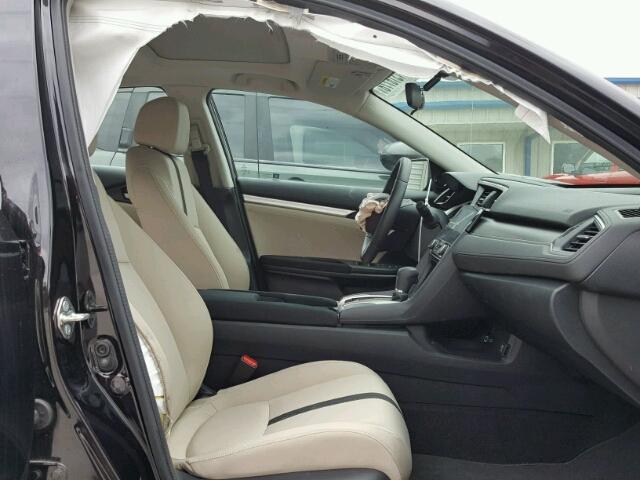 19XFC2F83HE038626 - 2017 HONDA CIVIC EX შავი ფოტო 5