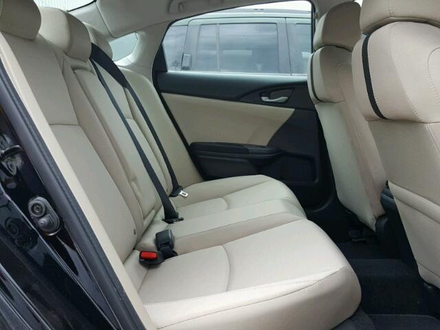 19XFC2F83HE038626 - 2017 HONDA CIVIC EX შავი ფოტო 6