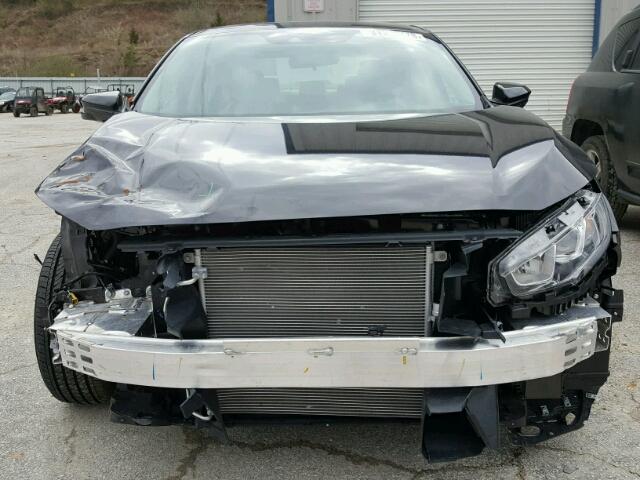 19XFC2F83HE038626 - 2017 HONDA CIVIC EX შავი ფოტო 9