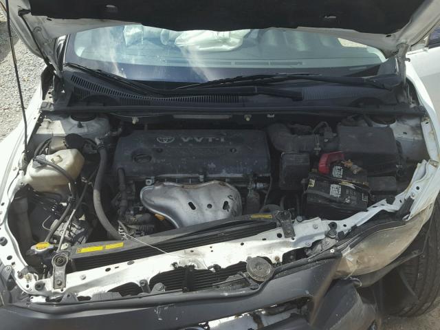 JTKDE167270210728 - 2007 TOYOTA SCION TC 白色 照片 7