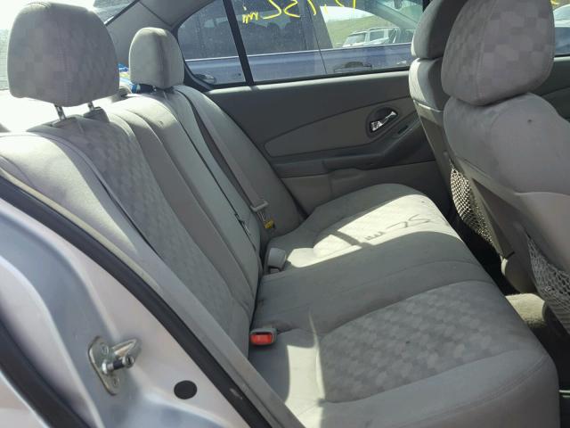 1G1ZT52834F109479 - 2004 CHEVROLET MALIBU LS ვერცხლისფერი ფოტო 6