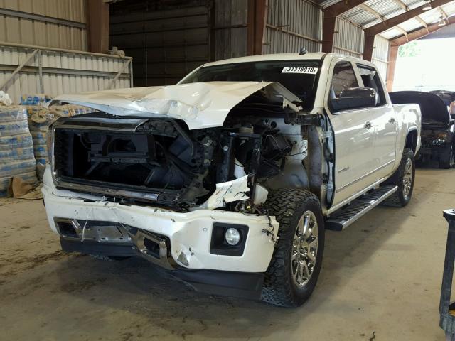 3GTU2WEJXEG522542 - 2014 GMC SIERRA K15 WHITE photo 2