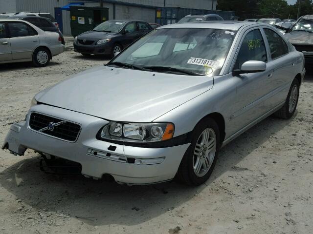 YV1RS592162515776 - 2006 VOLVO S60 2.5T SILVER photo 2