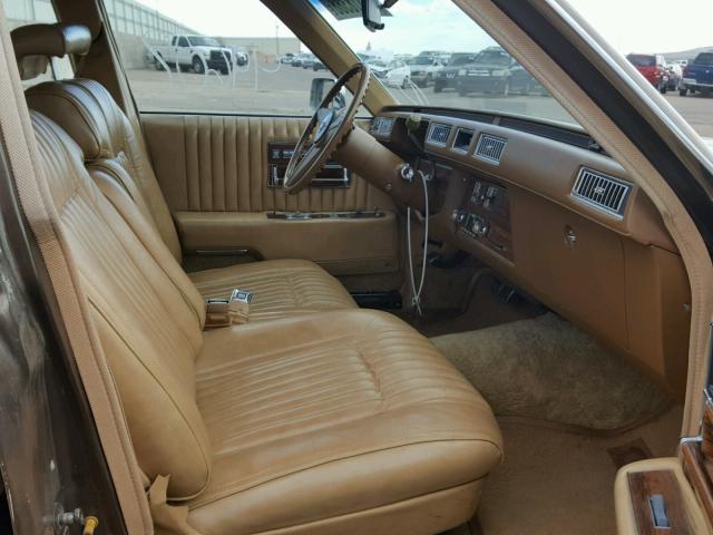 6S69R6Q514068 - 1976 CADILLAC SEVILLE BROWN photo 5