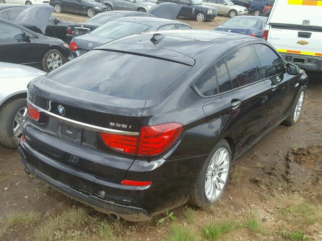 WBASP2C51DC339343 - 2013 BMW 535 XIGT BLACK photo 4