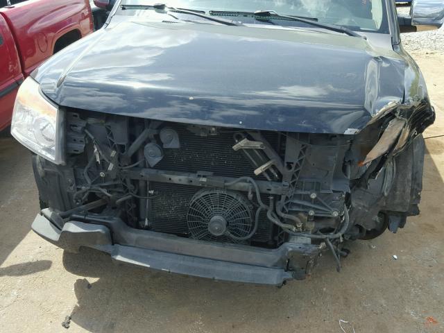 5N1AA08D98N618615 - 2008 NISSAN ARMADA SE BLACK photo 9