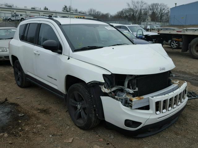 1J4NF1FB7BD283117 - 2011 JEEP COMPASS SP WHITE photo 1
