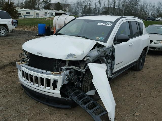 1J4NF1FB7BD283117 - 2011 JEEP COMPASS SP WHITE photo 2