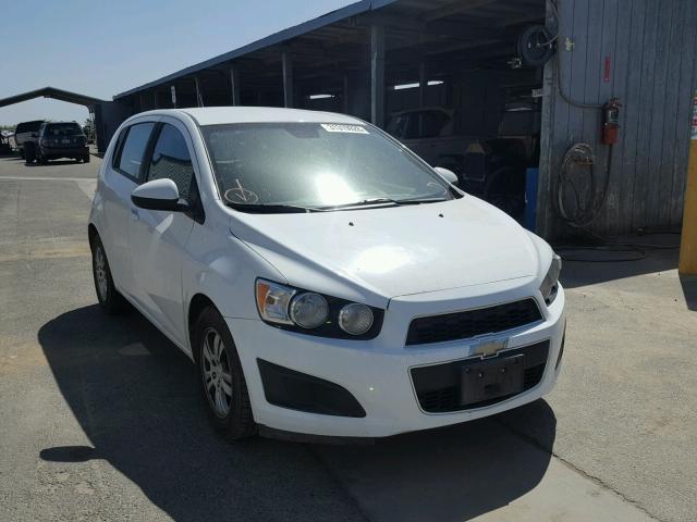 1G1JA6SH0C4104792 - 2012 CHEVROLET SONIC LS 白色 照片 1