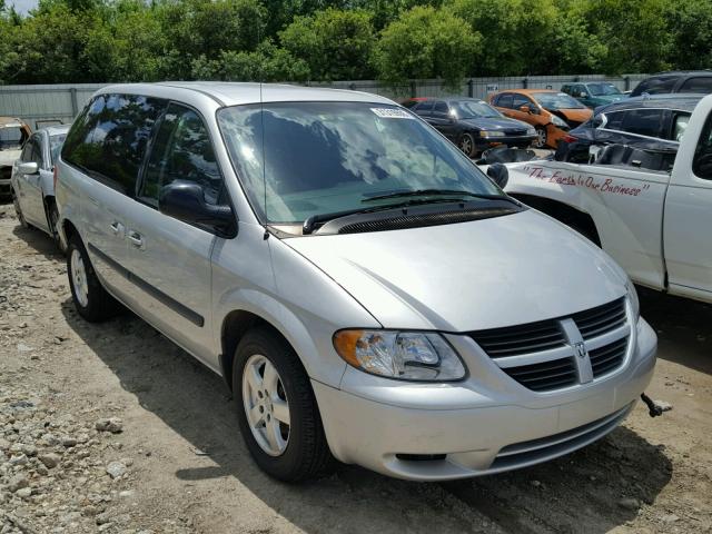 1D4GP45R96B607247 - 2006 DODGE CARAVAN SX SILVER photo 1