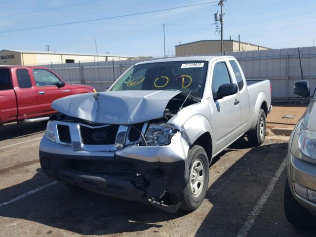 1N6BD0CT3FN763979 - 2015 NISSAN FRONTIER S SILVER photo 2
